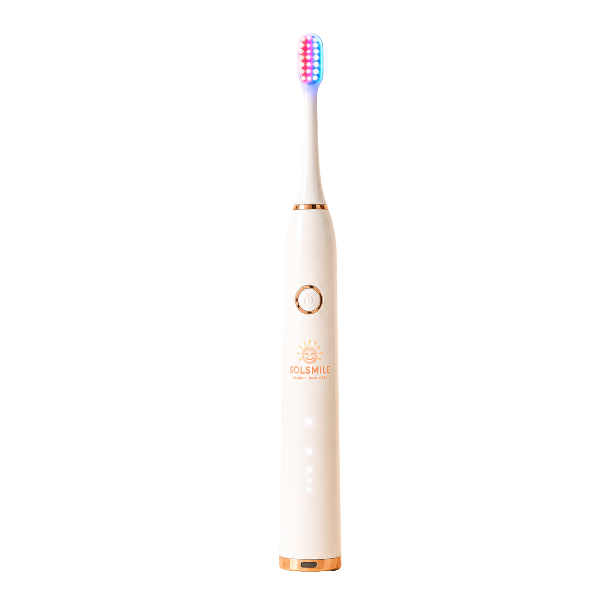 SolSmile Sonic Pro toothbrush in Sunrise Radiance